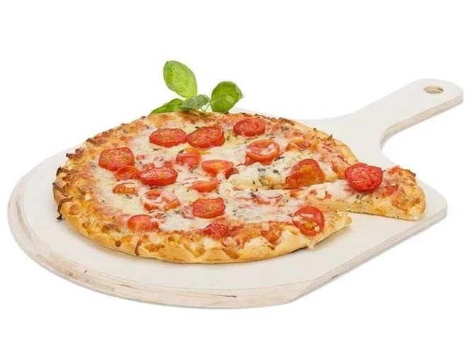 Planche à pizza en bois 455/293x293x9mm