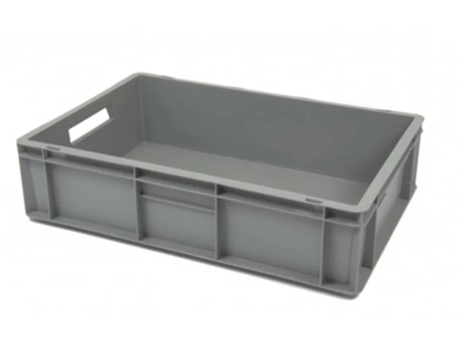Bac empilable avec poignées ouvertes L600xB400xH170mm
