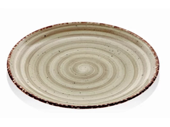 Gural Ent assiette plate Ø300mm terra