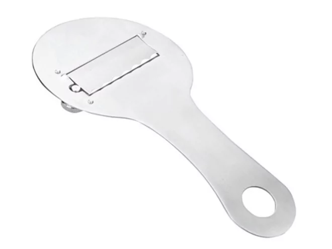 Truffelmandoline inox L185xB90xH15mm