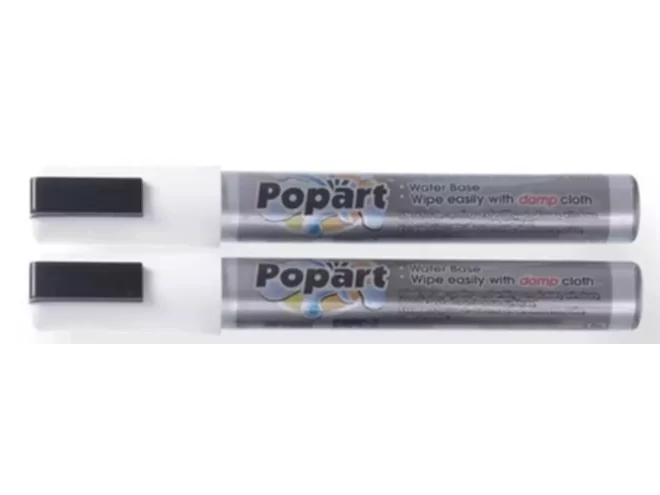 Chalk pencil Smal white 2pc