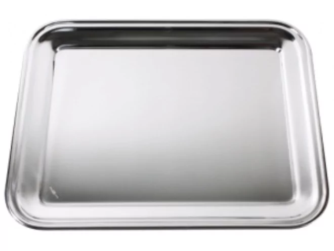 Plateau de service inox 18/10 - 360x290mm
