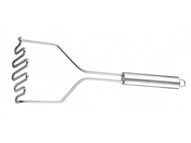 Pilon à pomme de terre inox L360xB120mm