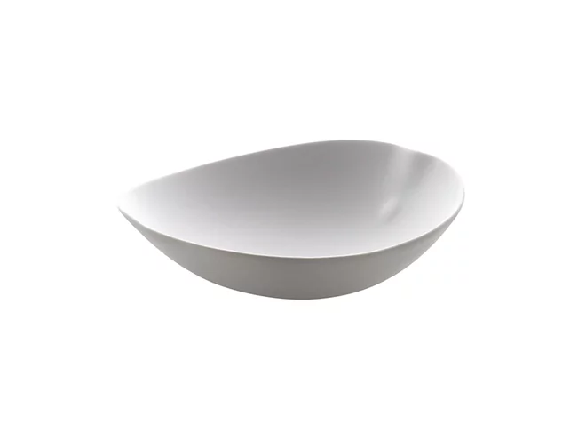 Cookplay Shell Line bowl mat wit L215xB220xH75mm 740ml