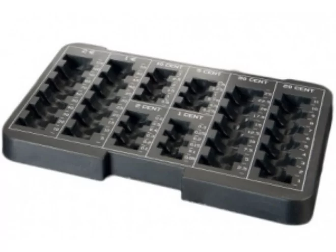 Muntensorteerbak pvc L240xB170xH18mm