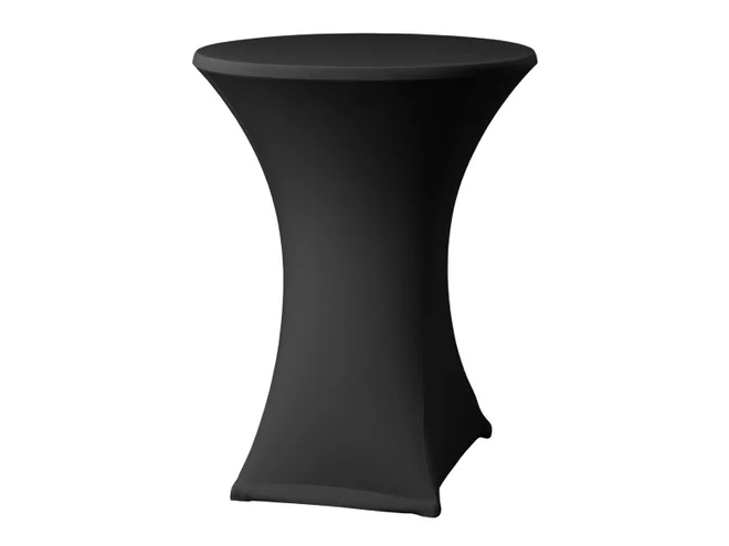 Papillon Pluto tablecloth receptiontable strech+cover black