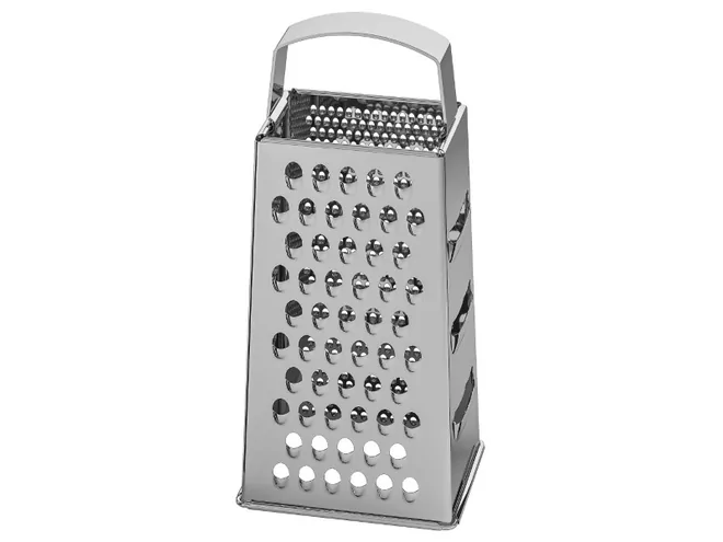 Inox rasp vierzijdig L88xB65xH209mm