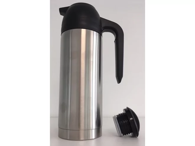 Lot Cannette isolée inox - 1L  Ø90xH290mm