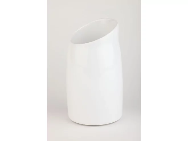 Casual mélamine pot pour dressing blanc Ø120-H215mm-1.00L