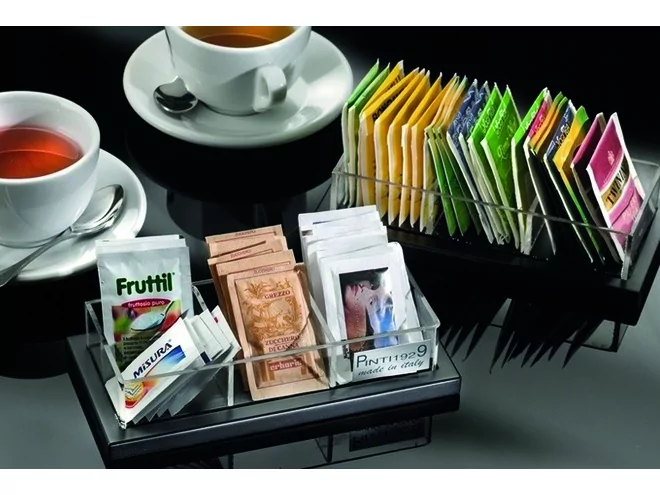 Trendybar Tea caddy multidisplay 200x95xH45mm
