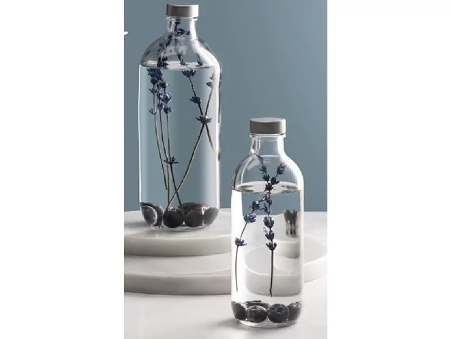Iconic glazen fles D73xH202mm 500ml