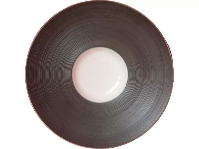 Papillon Gourmet apero/dessertplate Ø240mm black