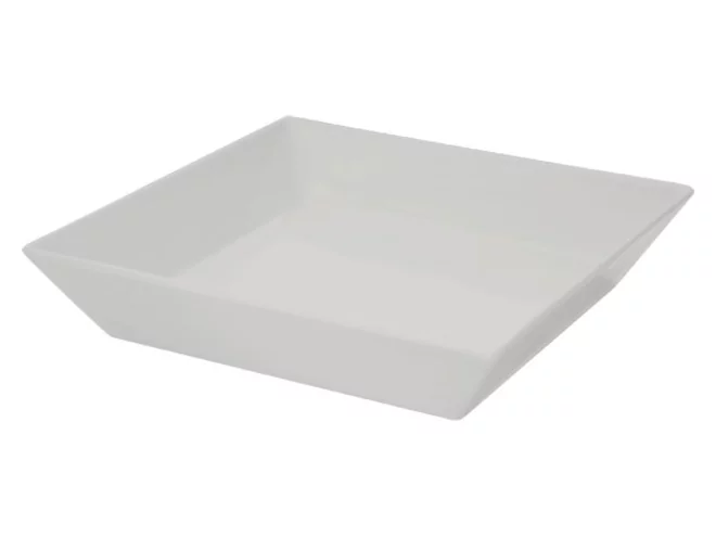 Lubiana Classic assiette creuse carrée D215mm