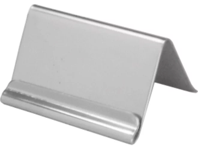 Kaarthouder inox L58xB50xH50mm