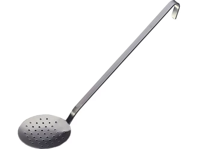 Ecumoire monobloc 18/10 Ø80mm L290mm