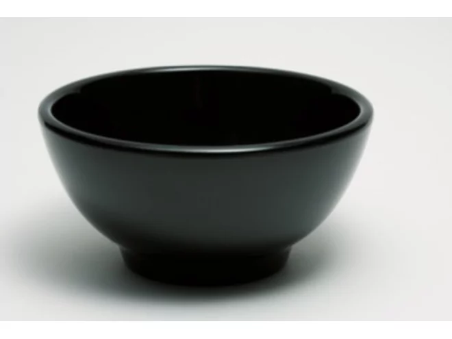 Melamine Bowl slakom Ø203mm zwart