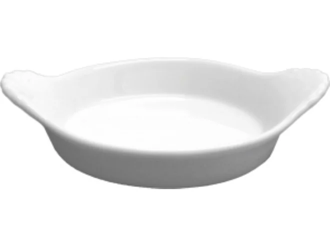 Egg dish round L180xL150xH22mm 120ml