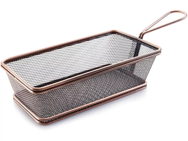 Panier à frites copperlook 210x110xH60mm