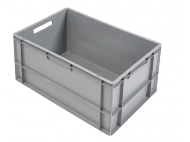 Bac empilable avec poignées ouvertes L600xB400xH320mm