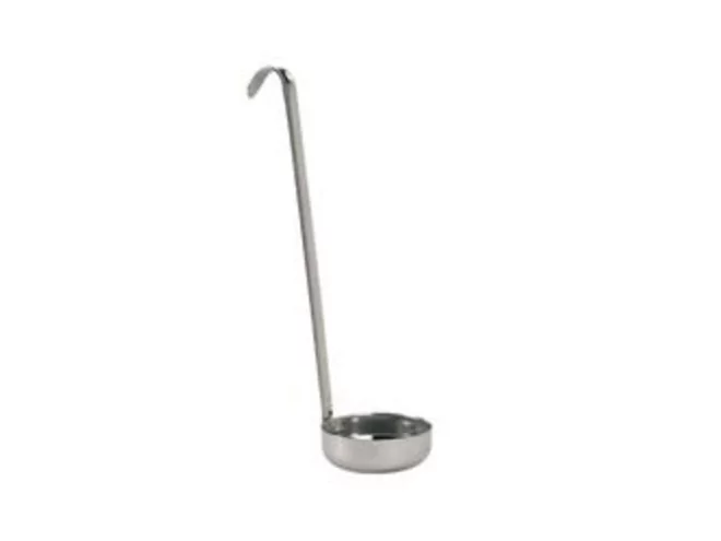 Ladle for pizza s/s flat bottom Ø85mm L320mm 145ml