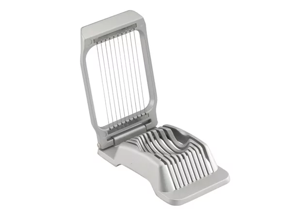 Egg slicer for round and oval slices