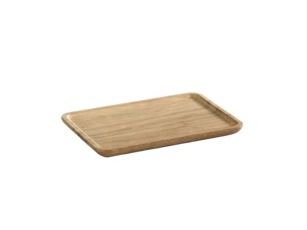 Plateau rectangulaire acacia L215xB150xH16mm