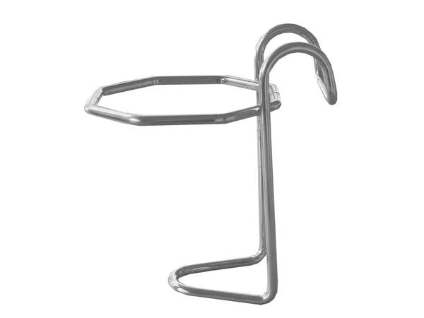 Support bouteille champagne inox