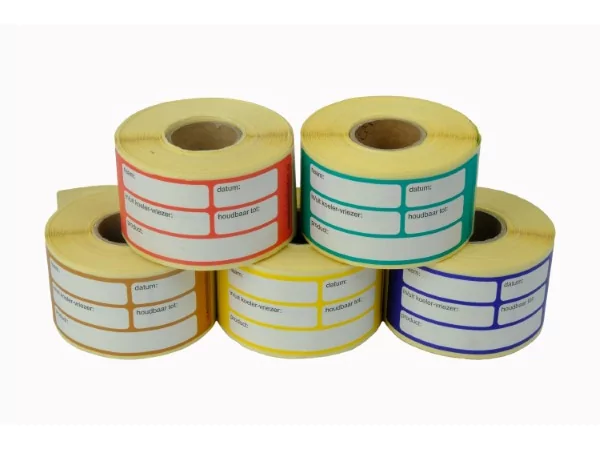 Etiquette l'alliment 250 pcs brun (viande cuite)