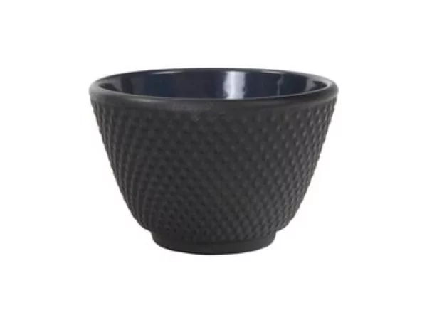 Teacup cast iron 0.12l black email inside D80xH50mm 120ml