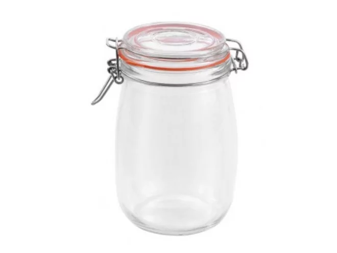 Bocal à fermeture avec joint rond D110xH168mm 1000ml