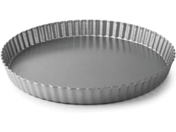 Flan tin steel with serrated edge 140xH25mm 300ml
