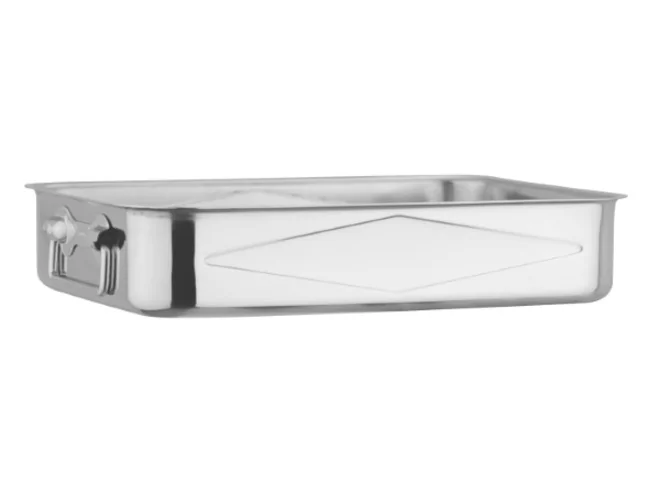 Pintinox Pro braadbak inox 18/10 L400xB300xH80mm