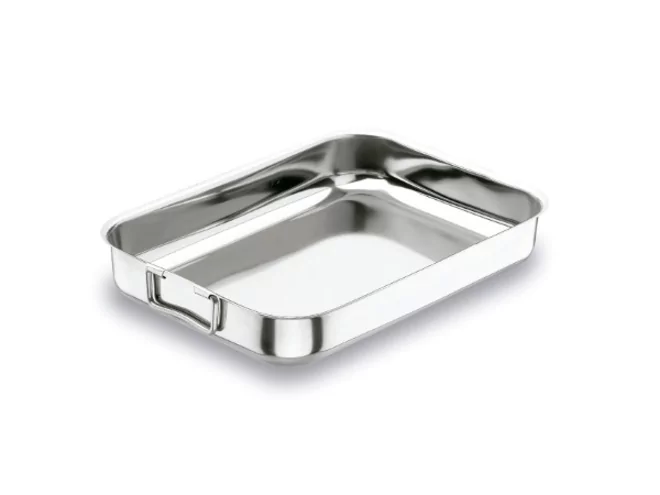 Plat à four basic inox L400xB280xH65mm