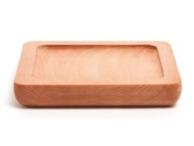 Planche en bois carrée L160xB160xH25mm