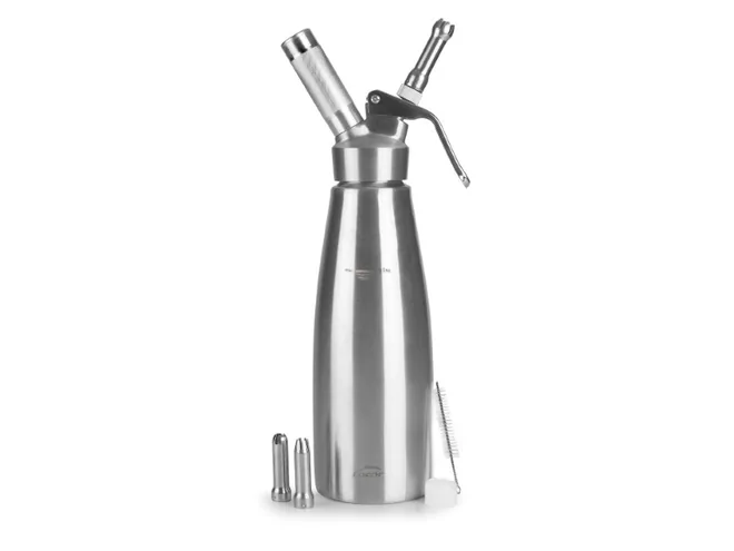Isi cream whipper stainless steel - top steanless steel 1.0l