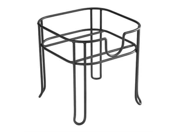 Staander zwart voor dispenser D195xH185mm