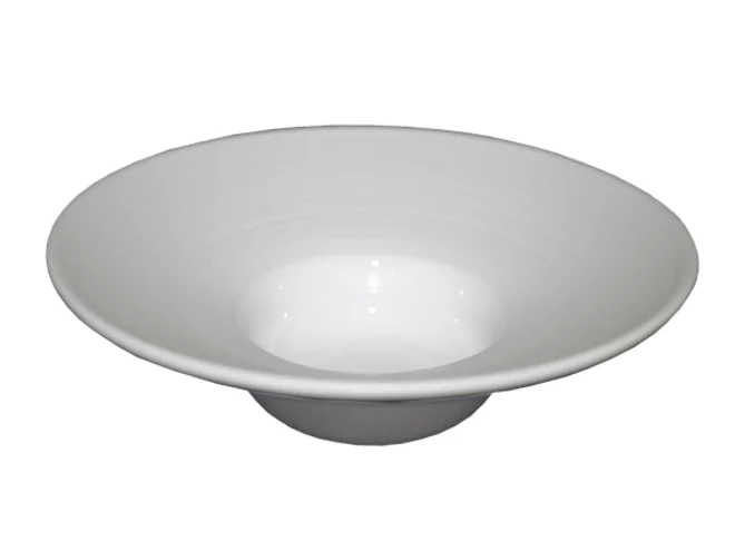 porcelaine gourmet plate deep 100mm