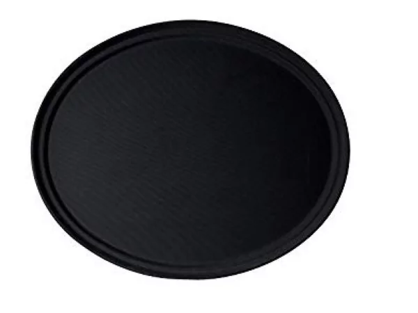 Cambro Camtread plateau oval non slip 73.5x60cm  noir