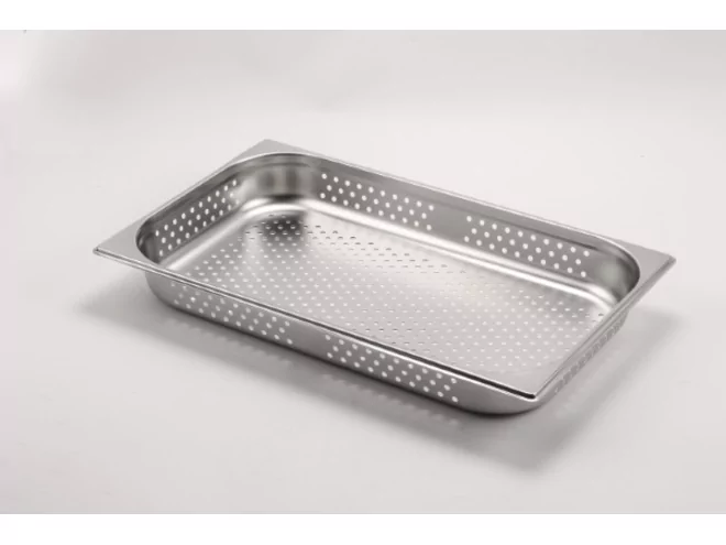 Gastronorm container perforated 18/8 GN1/1 H65mm