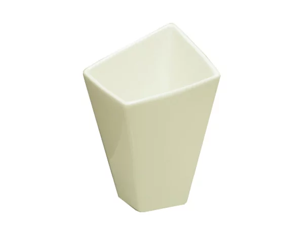 Papillon frietbox creme H16cm