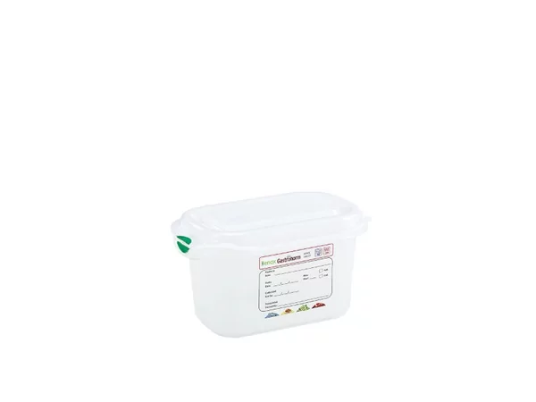 Food boxes gastronorm - 1/9 - 100 mm 1 ltr
