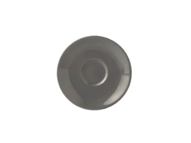 Apple soustasse D130mm pour tasse a cafe/cappuccino gris foncée