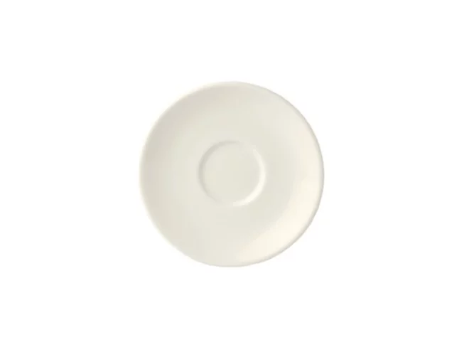 Apple soustasse D130mm pour tasse a cafe/cappuccino blanc
