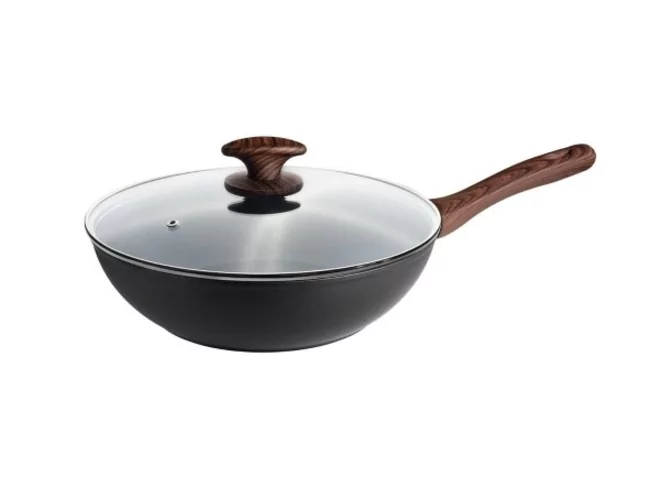 Pintinox Chalet wok met deksel D280xH95mm 3,6L