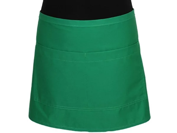 Waiters apron with 3 pockets - Green