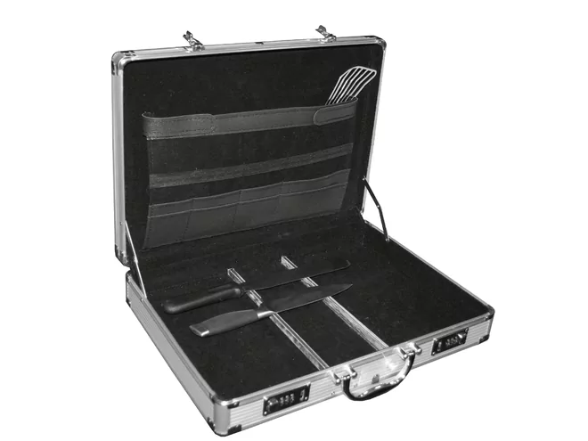 Cuinox Malette du chef budget alu 2 aimants 44.5x31x8.2cm