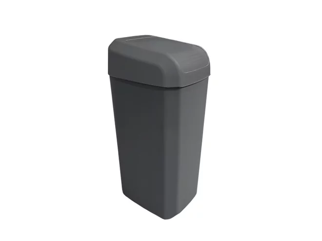 Poubelle anthracite 350x280xH645mm 45L